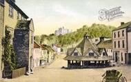 High Street c.1900, Dunster