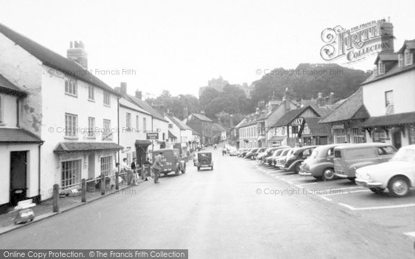Photo of Dunster, High Street c.1960