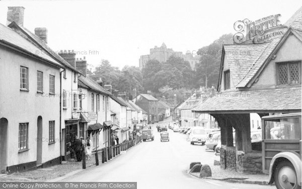 Photo of Dunster, High Street c.1960