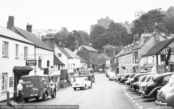 Photo of Dunster, High Street c.1960