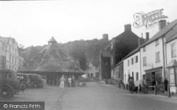 Market Cross And Conygar Tower c.1938, Dunster