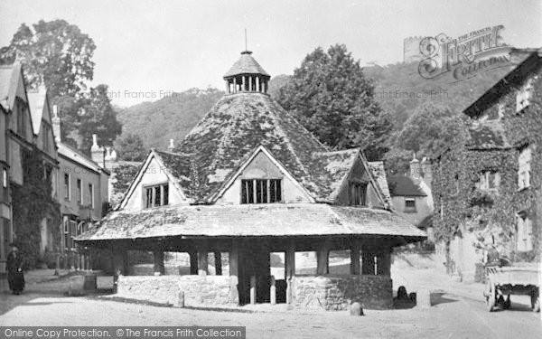 Photo of Dunster, Market Cross c.1915