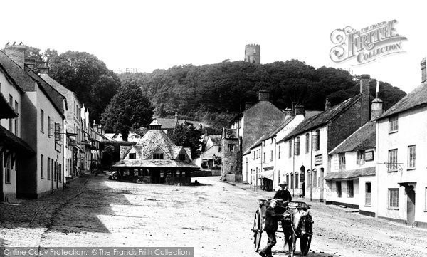 Photo of Dunster, Market House 1890