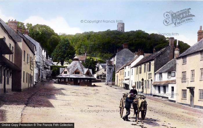 Photo of Dunster, Market House 1890