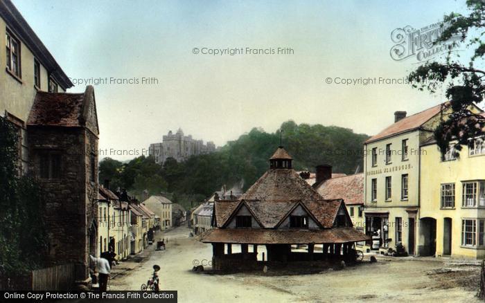 Photo of Dunster, Market House And Castle 1888