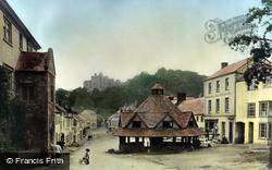 Market House And Castle 1888, Dunster