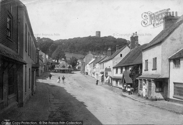 Photo of Dunster, Market House And Conygar Tower 1890