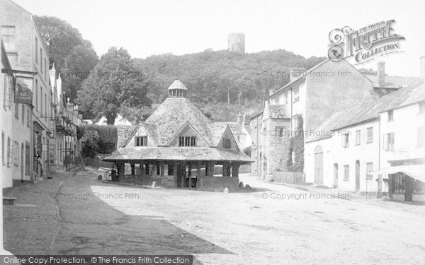 Photo of Dunster, Market House And Conygar Tower 1890