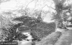 Mill Bridge And Waterfall 1919, Dunster