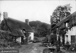 Old Cottages 1888, Dunster