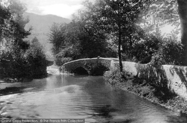 Photo of Dunster, Pack Horse Bridge 1897
