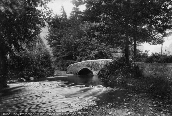 Photo of Dunster, Pack Horse Bridge 1903