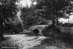 Pack Horse Bridge 1903, Dunster