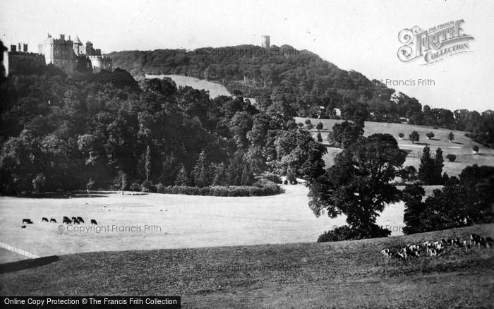 Photo of Dunster, The Castle From Deer Park c.1910