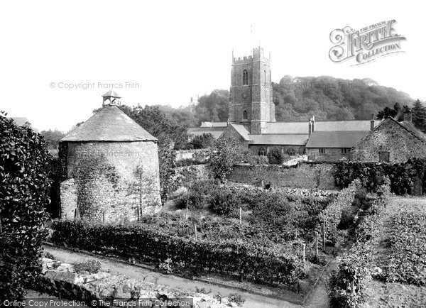 Photo of Dunster, The Dovecote And The Priory Church 1919