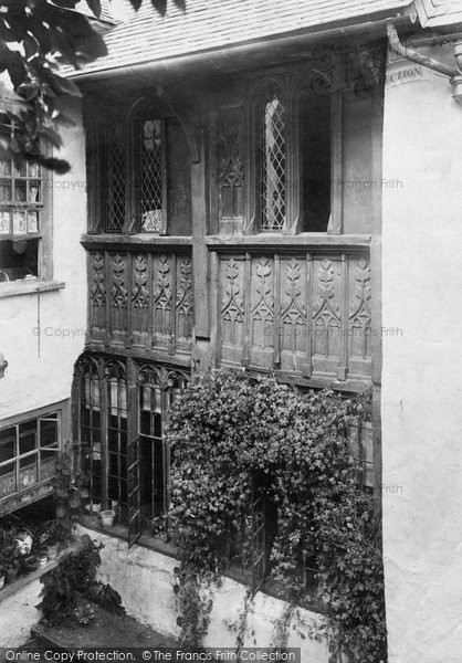 Photo of Dunster, The Luttrell Arms, Oak Windows 1892