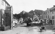 The Market House And Castle 1890, Dunster