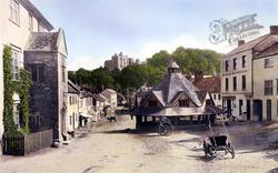 The Market House And Castle 1890, Dunster