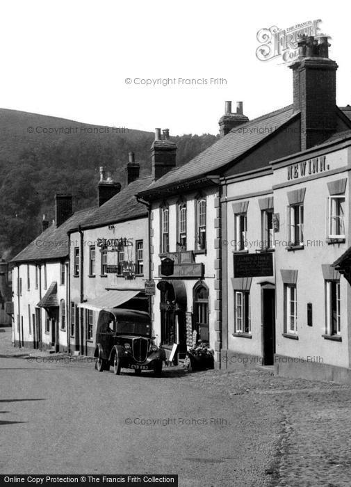 Photo of Dunster, The New Inn, West Street 1938