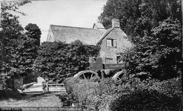 Photo of Dunster, The Old Mill c.1871