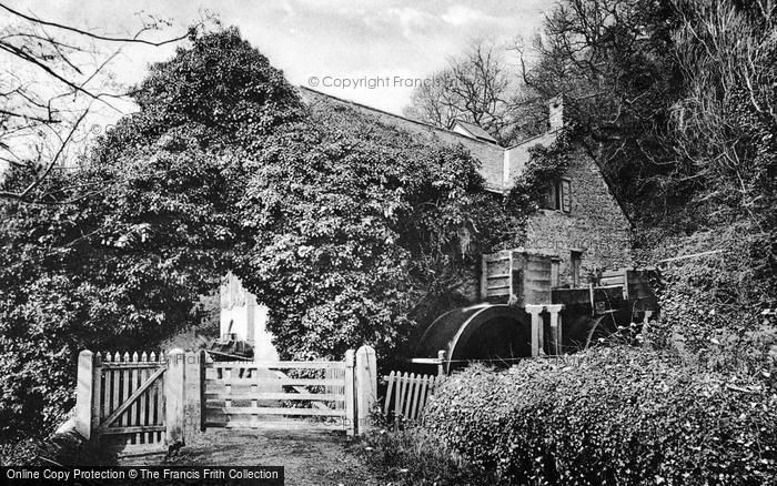 Photo of Dunster, The Old Mill c.1888