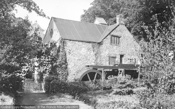 Photo of Dunster, The Old Mill c.1955