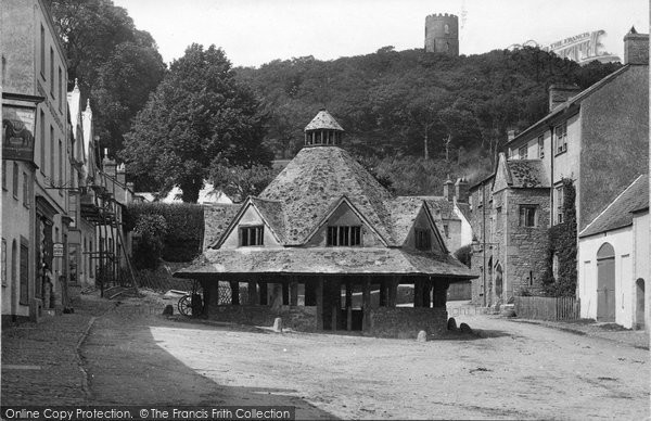 Photo of Dunster, The Yarn Market 1890