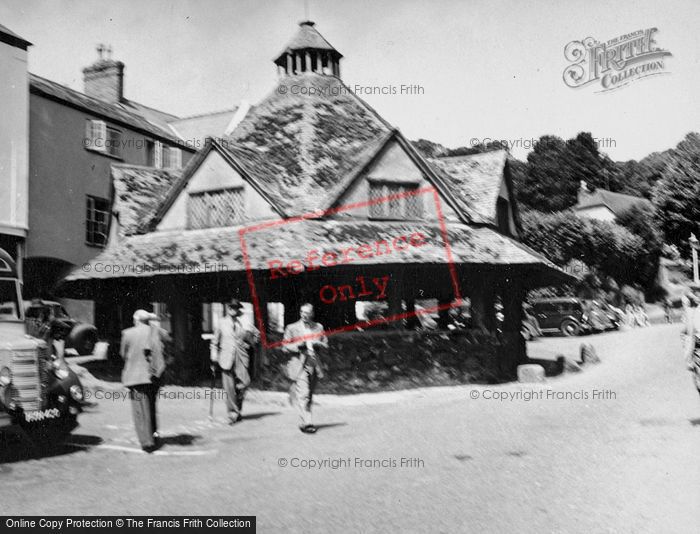 Photo of Dunster, The Yarn Market 1950