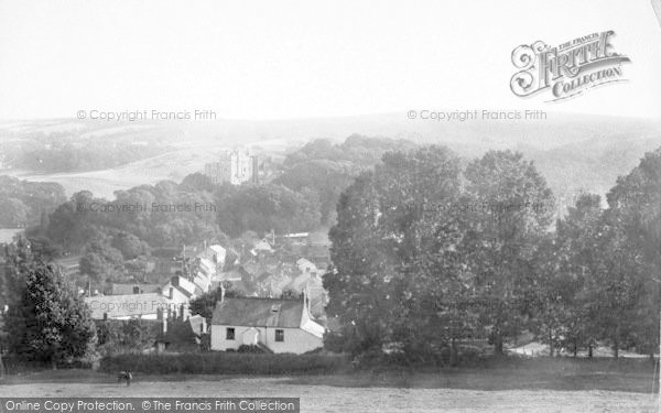 Photo of Dunster, View From Conygar Tower 1903