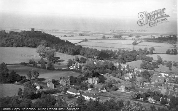 Photo of Dunster, View From Grabbist c.1938