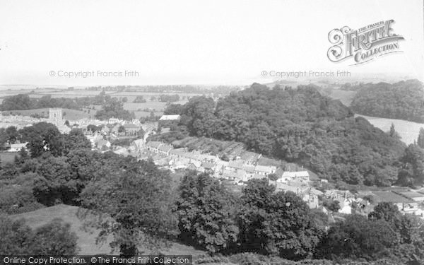 Photo of Dunster, View From The Castle 1890