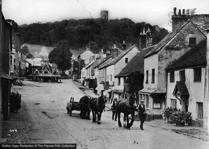 Photo of Dunster, Village 1938