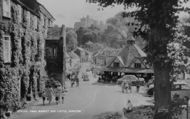Yarn Market And Castle c.1960, Dunster