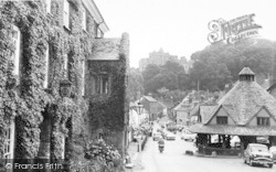 Yarn Market And Castle c.1960, Dunster