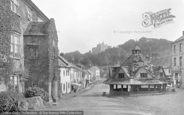 Photo of Dunster, Yarn Market And High Street 1919