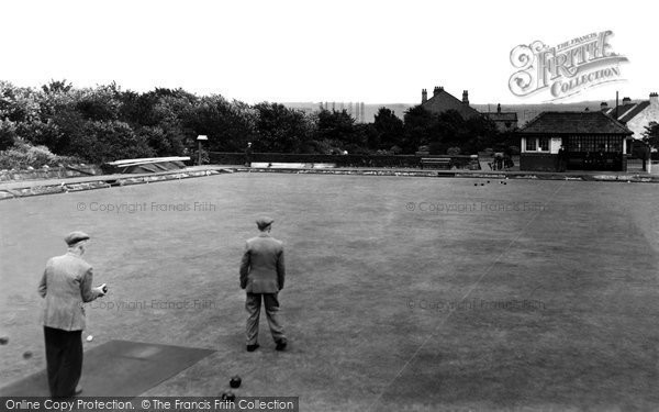 Photo of Dunston, The Bowling Greens c.1955