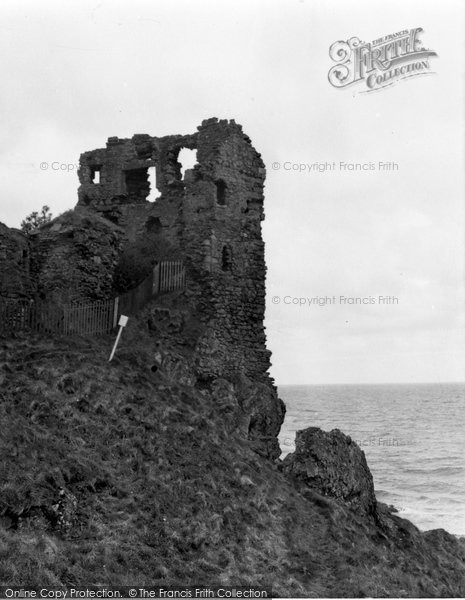 Photo of Dunure, Castle 1958