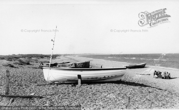 Photo of Dunwich, Beach c.1960