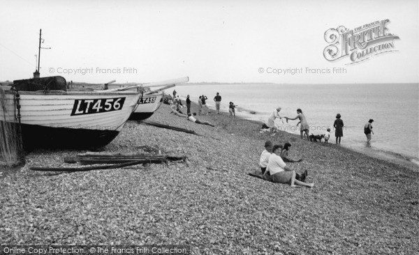 Photo of Dunwich, Beach c.1965