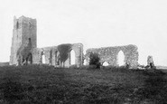Dunwich, Church Ruins 1891