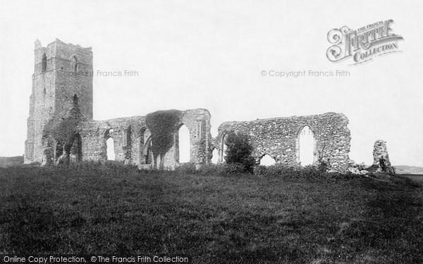 Photo of Dunwich, Church Ruins 1891