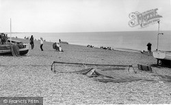 Fishing Net On The Beach c.1965, Dunwich