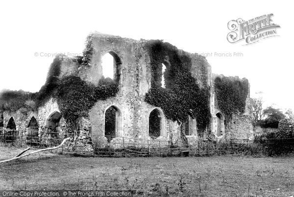 Photo of Dunwich, Franciscan Priory 1909