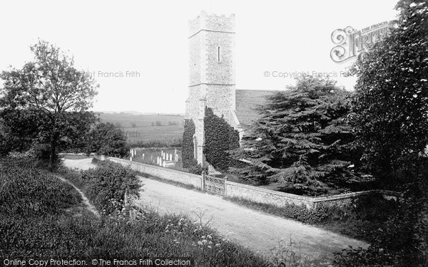 Photo of Dunwich, St James' Church 1891