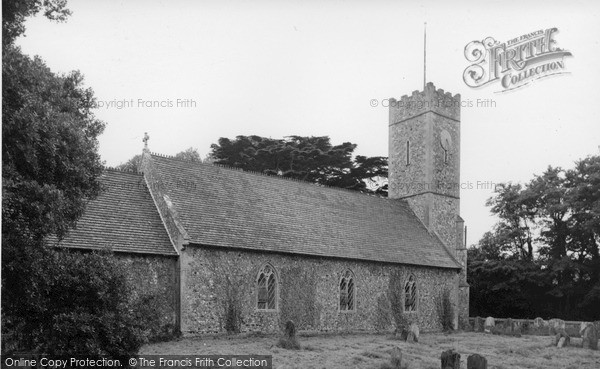 Photo of Dunwich, St James Church c.1965