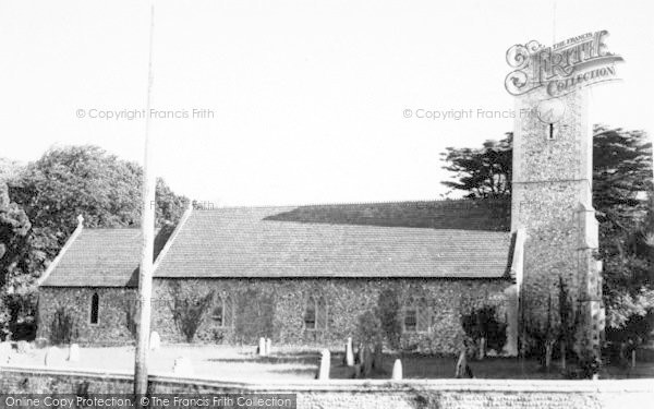 Photo of Dunwich, St James's Church c.1960