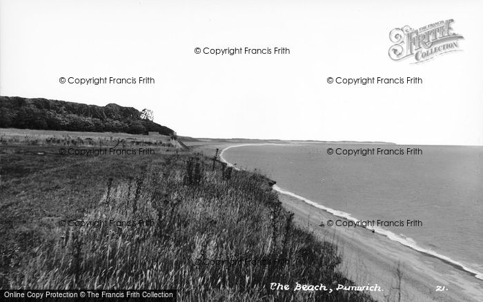 Photo of Dunwich, The Beach c.1950
