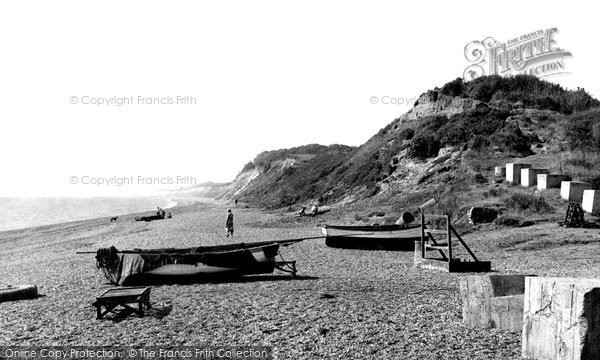 Photo of Dunwich, The Beach c.1955