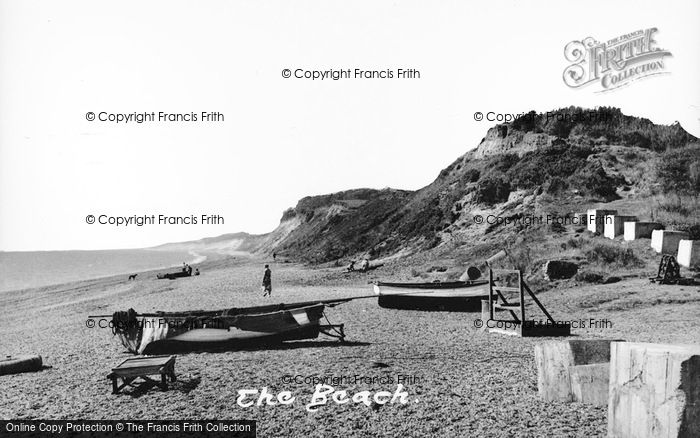 Photo of Dunwich, The Beach c.1960