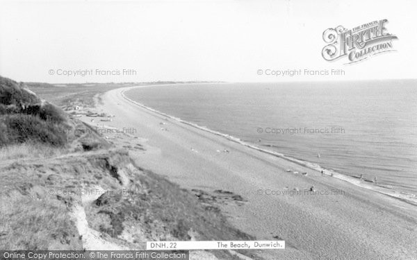 Photo of Dunwich, The Beach c.1960
